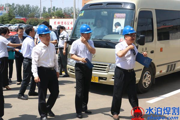 侯典峰、王力舟來(lái)水泊焊割